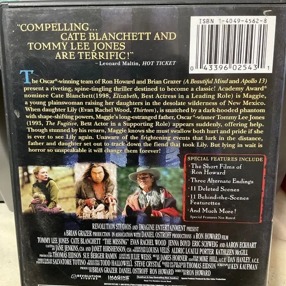 DVD - The Missing. V179 - Picture 3 of 6